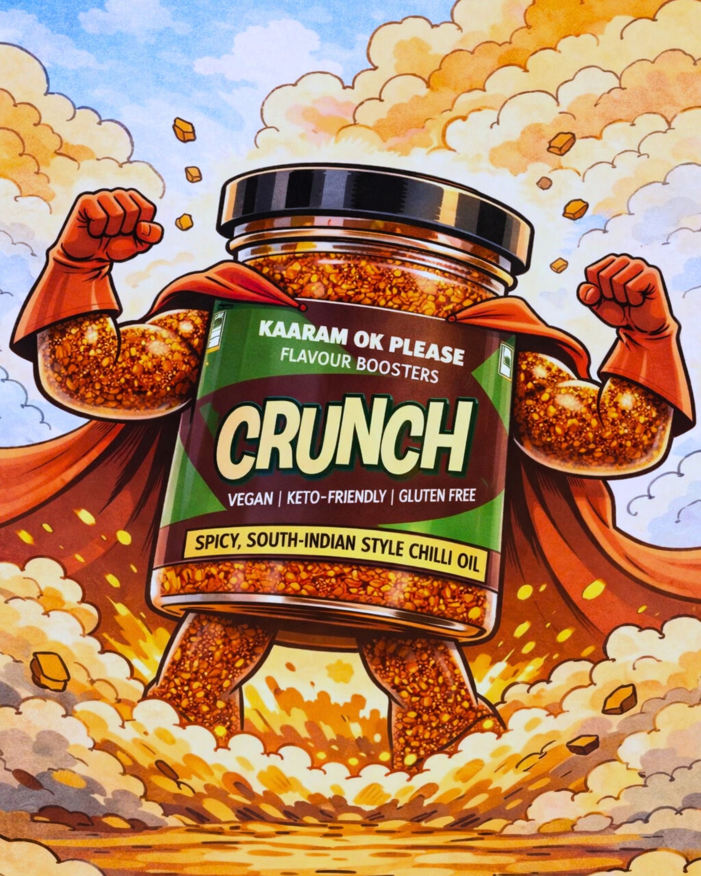 CRUNCH (180gm / Oil)